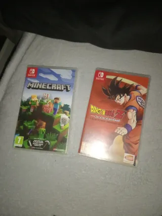 Pacchetto Minecraft e Dragon Ball Z Kakarot per Switch