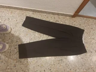 Pantalón de traje El corte inglés negro