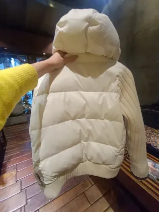 Chaqueta Anorak Invierno Hombre Beige/Marrón