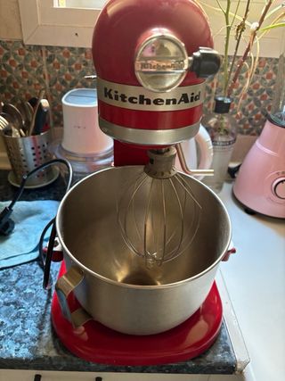 Batidora KitchenAid Roja Industrial