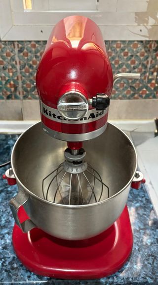Batidora KitchenAid Roja Industrial