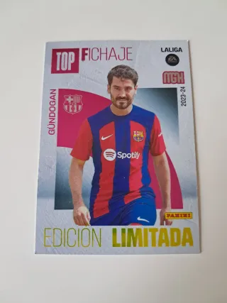 Cromo Gündogan Megacracks 2023-24 TOP FICHAJE