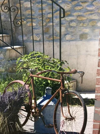 Cuadro grande bicicleta 60x80cm