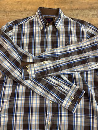 Camisa a cuadros Ridebike hombre