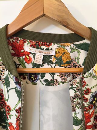 Bomber flores Talla M