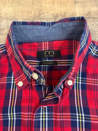 Camisa MILANO cuadros hombre