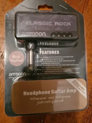 Ammoon Classic Rock Cuffie Amplificatore per Chitarra