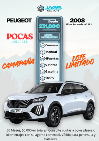 Peugeot 2008 2025 100CV