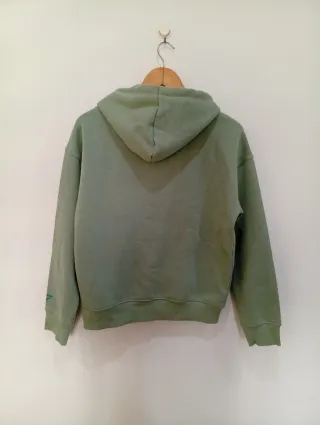 Sudadera Reebok verde con logo