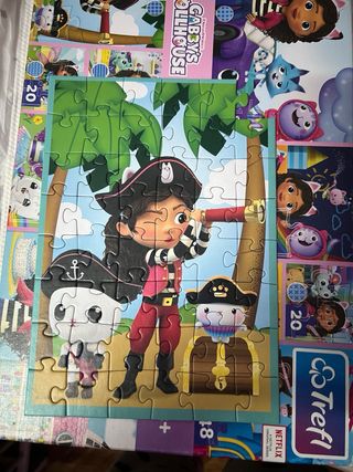 Puzzle Gabby La casa de muñecas 10 en 1