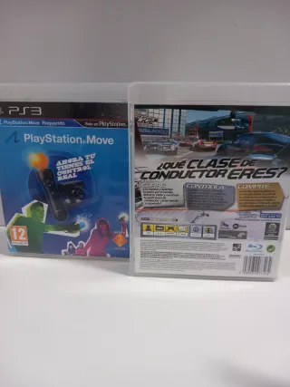 Carcasas y manuales videojuegos PS3