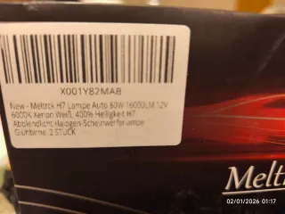 Bombillas LED H7 Coche Faro 6000K
