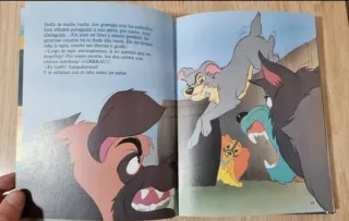 Clásico cuento Disney,"La dama y el vagabundo".