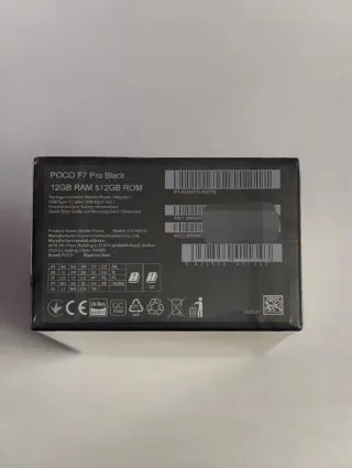 Poco F7 Pro 512GB + Cargador 90W - Nuevo Sin Abrir