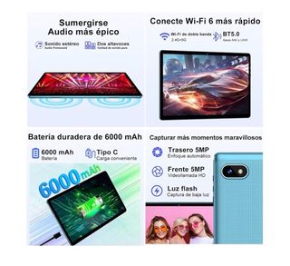 ¡PROMO! Tablet Android 18GB RAM+128GB ROM Nueva
