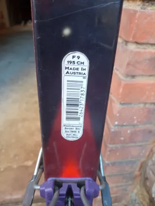 Esquís HEAD F9 Nieve