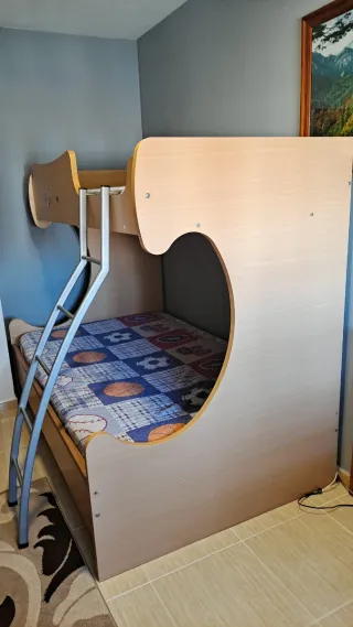 Cama litera 120cm abajo