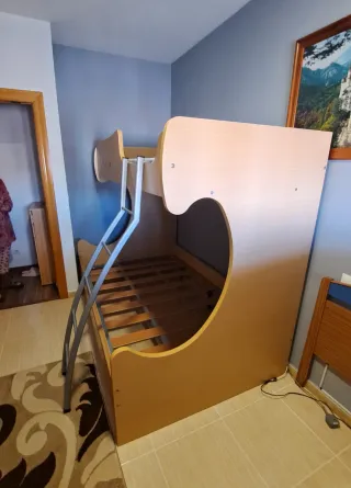 Cama litera 120cm abajo