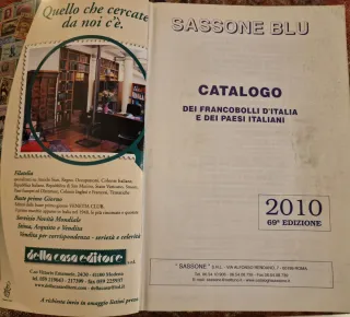 Catalogo Francobolli Sassone Blu 2010