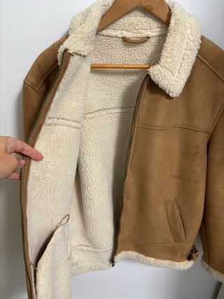 Chaqueta borreguito hombre Lloyds Marrón