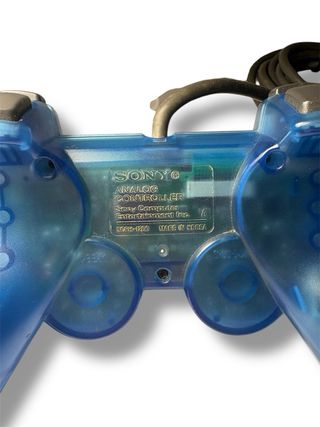 Controller translucent blue PS1 PS2 | funzionante