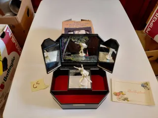 Carillon portagioie ottagonale ballerina