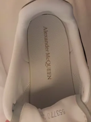 Alexander McQueen Zapatillas Blancas y Negras