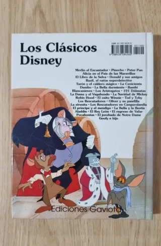 Clásico Disney. "Basil,el ratón superdetective".