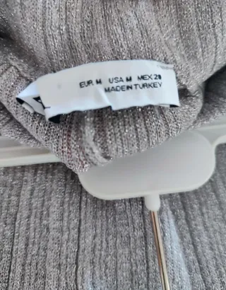 Conjunto plateado Zara