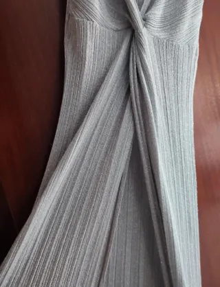 Conjunto plateado Zara