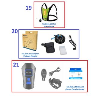 Luz guardabarros Smartgyro, Xiaomi, Kukirin