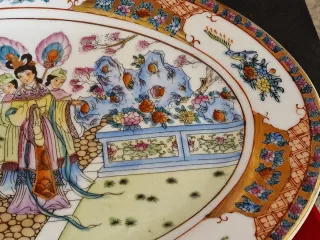 Vassoio Ovale Cinese Inizio '900