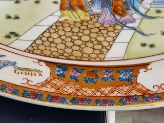 Vassoio Ovale Cinese Inizio '900