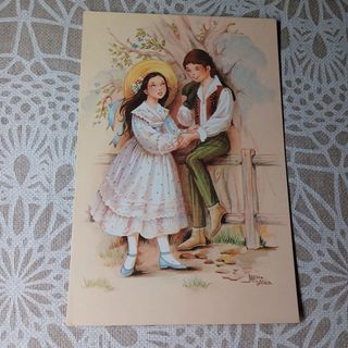 5 Postales Antiguas Maria Rosa Garcia