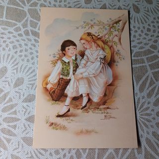 5 Postales Antiguas Maria Rosa Garcia