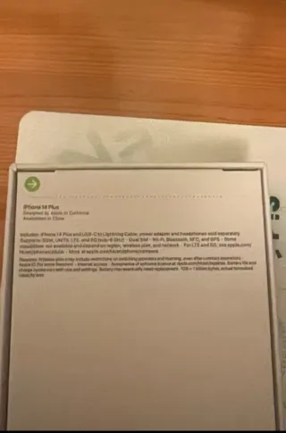 iPhone 14 Plus 5G Blanco BATERIA AL 100%