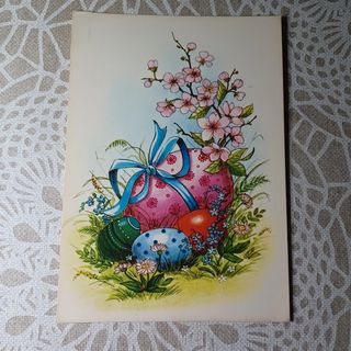 4 Postales Pascua años 60-70 (Mary May)