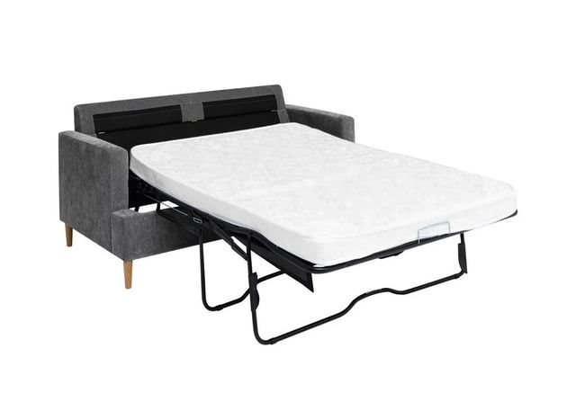 Sofá Cama Italiano Gris Tela