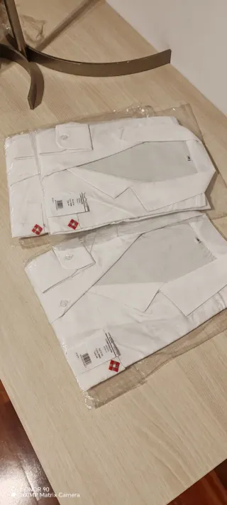 4 Camisas Blancas Mujer