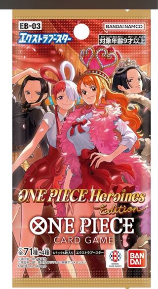 Cartas One Piece Japonés EB03 Heroines Edition