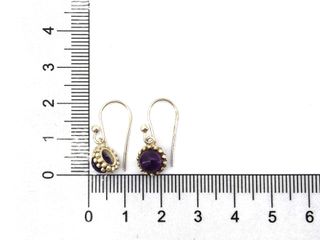 pendientes plata 925mm con piedra con circonita