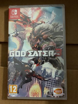 Sin abrir PAL ESPAÑA God Eater 3 Nintendo Switch