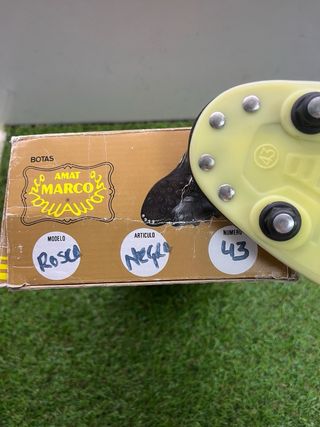 Botas Marco Vintage Piel Bovina Negra