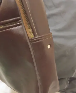 Maletín vintage piel marrón Areitio