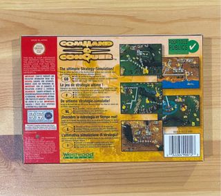 Caja mini Command & Conquer N64