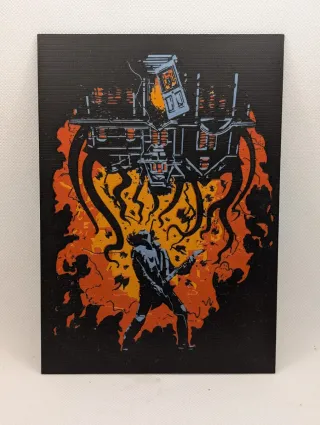 Lámina 3D Stranger Things