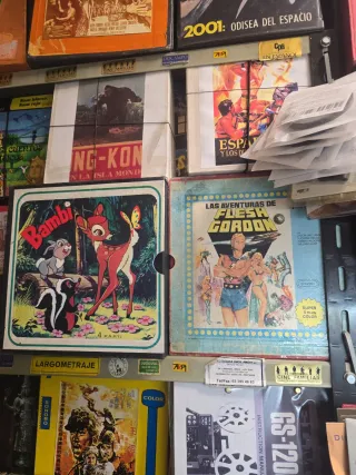 Colección de largometrajes en formato Super 8y 16m