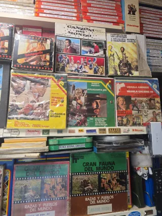 Colección de largometrajes en formato Super 8y 16m