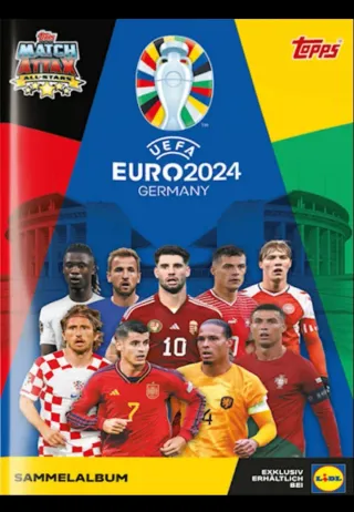 Cromos Euro 2024 Topps Lidl