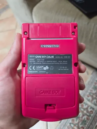 Nintendo Game Boy Color Rosa